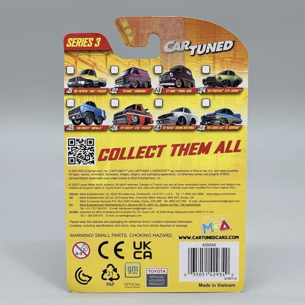 Car Tuned Series 3 Blue ‘64 Chevy Impala #05 Donk’d Walgreens Exclusive